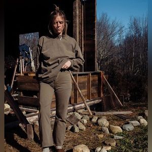 Rudy Jude Five Pocket Flare in Moss sz 1